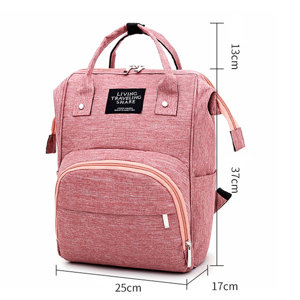 Brand Large Capacity Mummy Bag Big Women Men Backpack Travel Outdoor Casual Daypack Waterproof Stroller Baby Care Maternity Bag