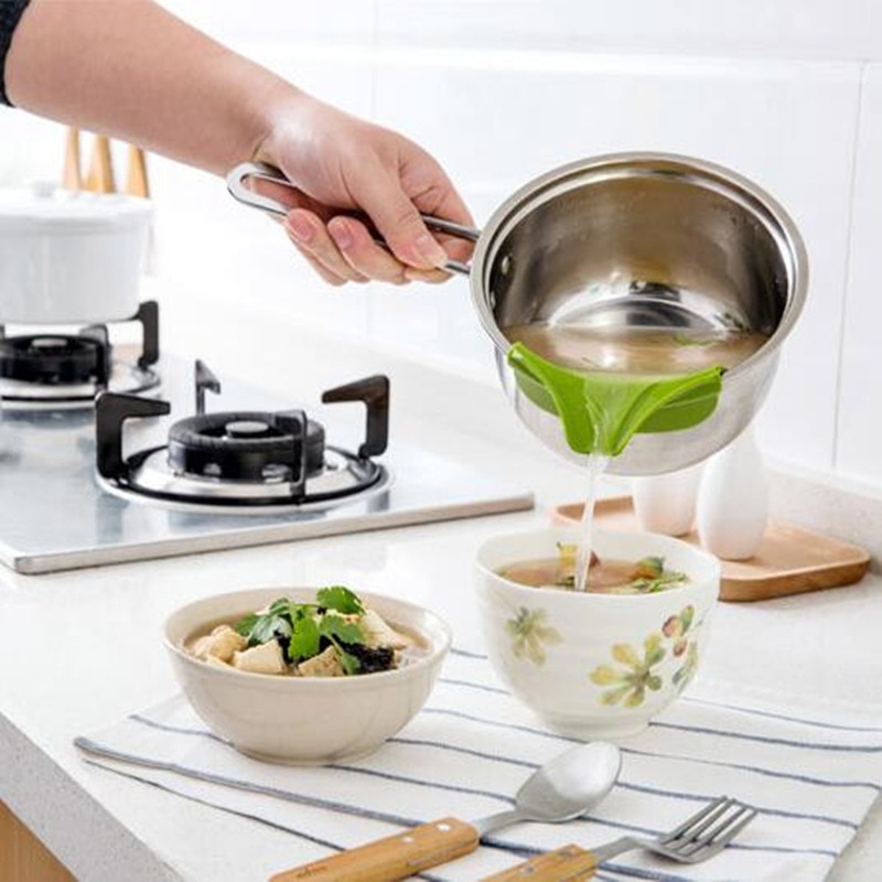 Kitchen Accessories Silicone Cooking Tools Kitchen Gadgets Pots And Pans Kitchen Utensils To Spills Deflector