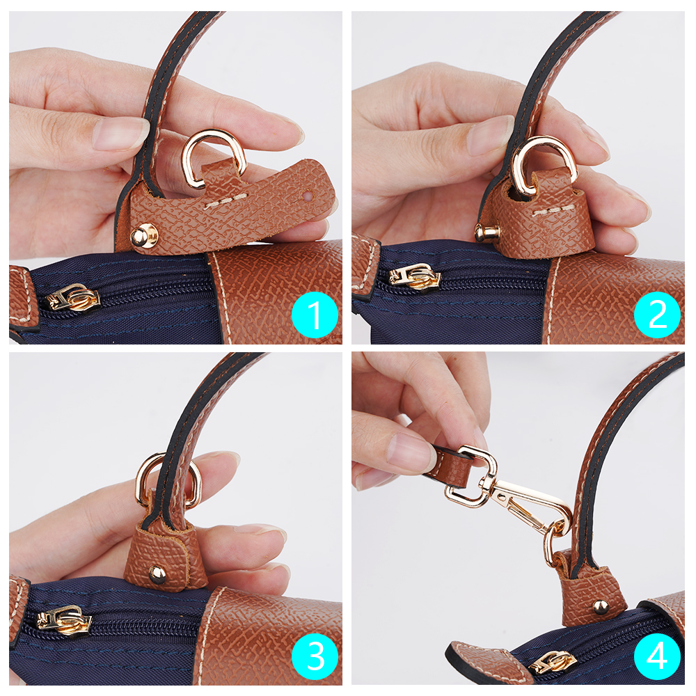 Pasek do torby Longchamp Mini Bag Free Punching Modification Transformation Akcesoria do mini torby na ramię Crossbody Strap