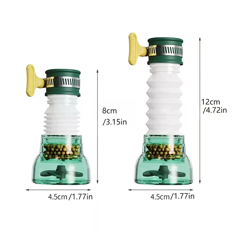 Universal 360 Rotation Faucet Bubbler Swivel Water Saving Economizer Head Shower Kitchen Faucet Nozzle Adapter Sink Tool