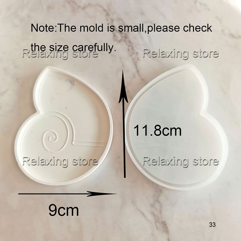 Shell Conch Concrete Tray Plate Silicone Molds Starfish Cement Candlestick Plaster Gypsum Jewelry Display Tray Resin Epoxy Mould: C