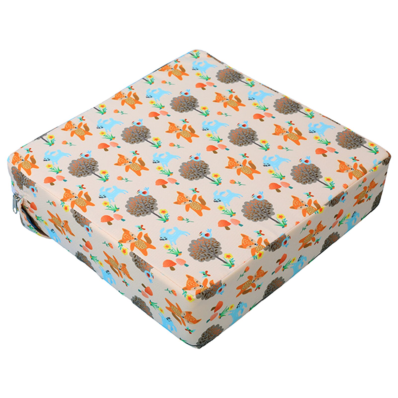 Draagbare 8Cm Zitkussen Kids High Chair Booster Zitkussen Eetkamerstoel Verhooging Zitkussen Student Verstelbare Riem: B