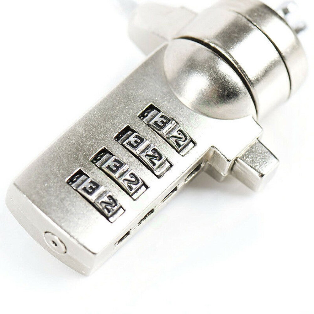 1.45m 4- cijferige combinatie kabelketting zinklegering notebook voor pc draagbare computer slot universele beveiliging anti-diefstal laptop