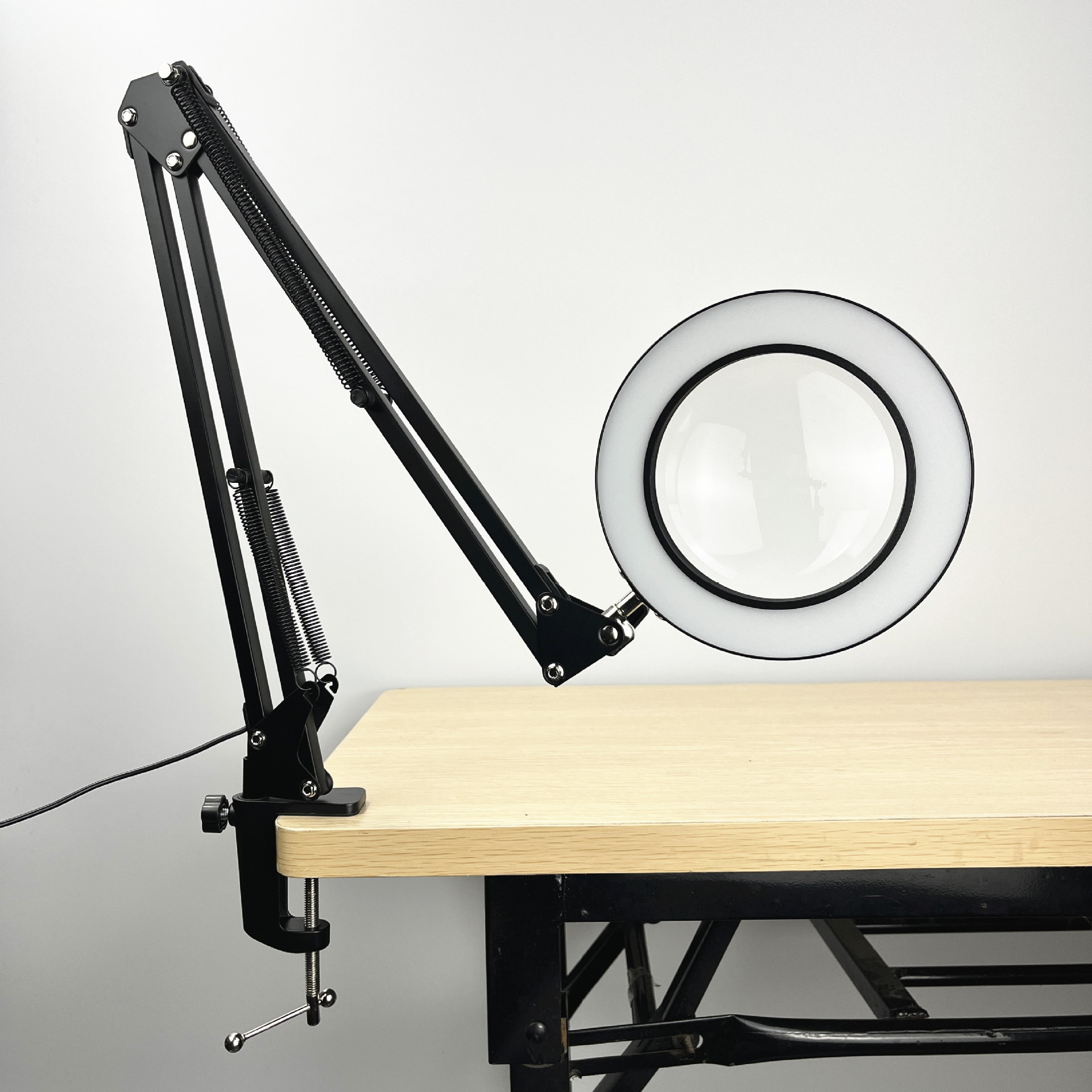 10x bureauvergrootglazen met lamp, hoge resolutie, schoonheidsleeslamp, reparatie van elektronische printplaten, bureaulamp, graveren, lassen