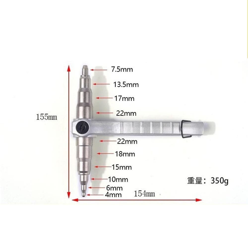 Manual Copper Pipe Tube Expander Air Conditioner Install Maintain Repair Refrigeration Expanding Tool