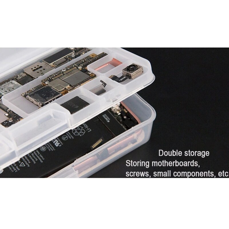 Sunshine SS-001A Phone Repair Multi-function Storage Box LCD Screen Mainboard IC Assembly Plastic Organizers Box