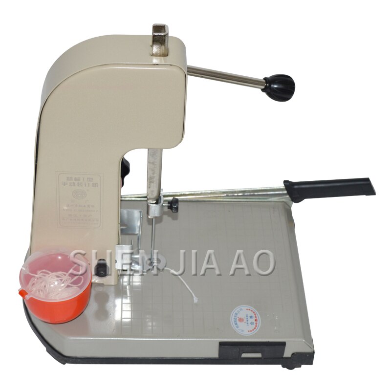 Desktop Manual Binding Machine With Knife Financial Credentials Document File Binding Machine Manual Drilling Machine 1PC