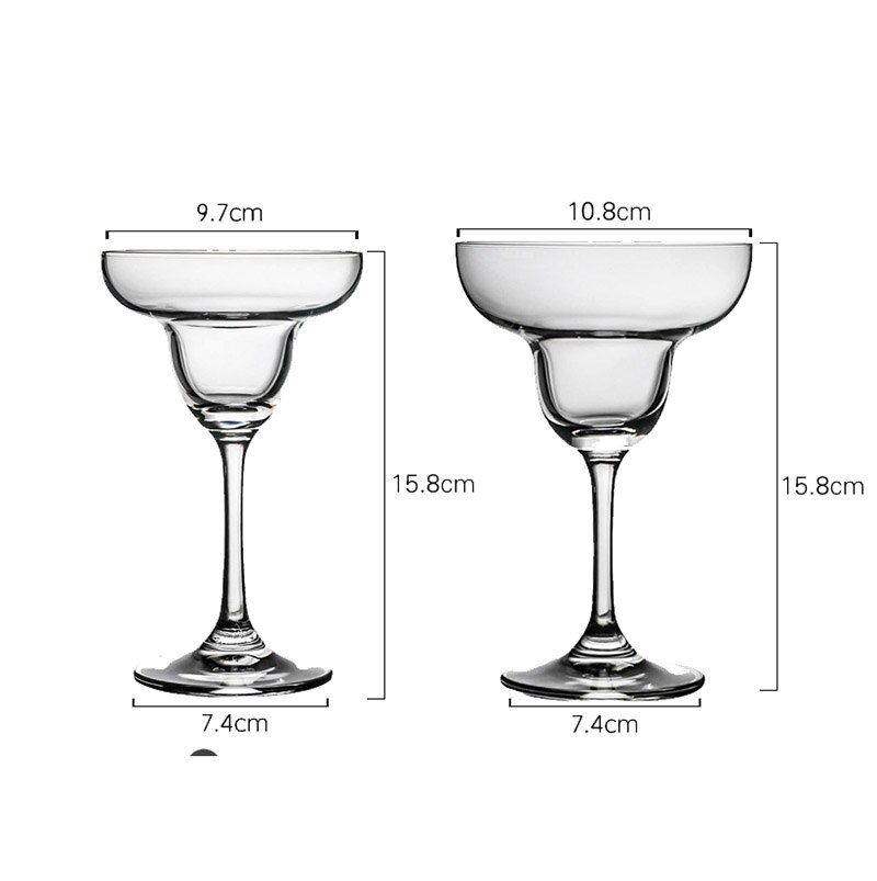 Margarita glass, cocktailglass, drikkeglass for daiquiris eller annen drikke