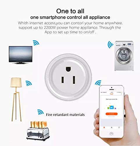 Tuya Wifi Smart Plug Remote Control Plug Smart Electric Plug Wifi Smart Socket Outlet Mini Wifi Smart Plug