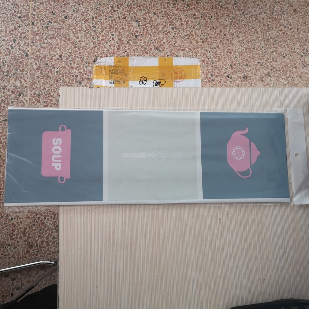 Duży rozmiar folia aluminiowa samoprzylepna wodoodporna naklejka na olej, robić kuchni naklejki ścienne anty olej tapeta kuchenna robić dekoracji domu