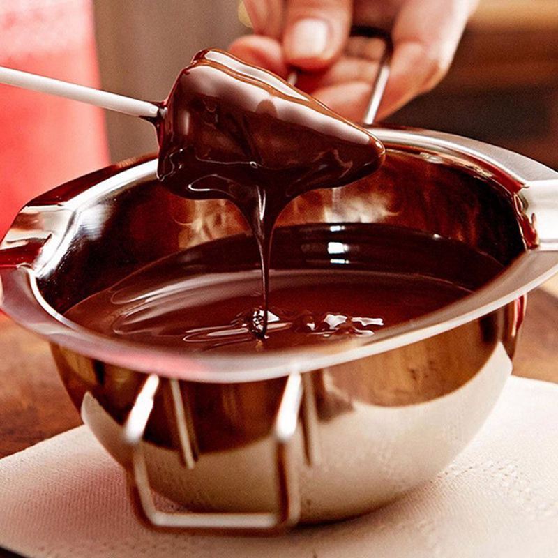 Multi-functional 304 Material Stainless Steel Chocolate Butter Milk Melting Pot Chocolate Melted Tank Sugar Bowl Melt