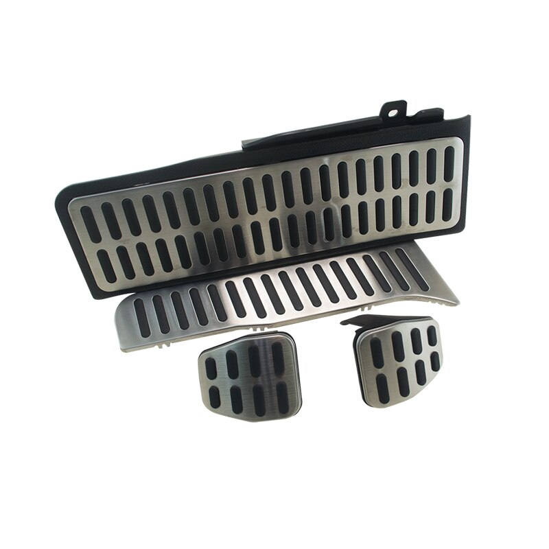 Stainless Car Accelerator Gas Brake pedal Clutch Pedal For VW Volkswagen Jetta MK5 Golf 5 6 Scirocco Tiguan Skoda Octavia