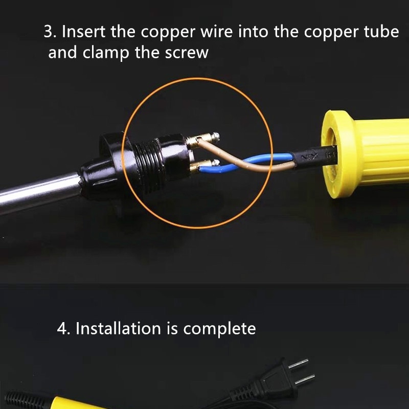 Soldering Iron Heating Element Ceramic Electric Heater 220V 110V 20W 35W 50W Adjustable Temperature Solder Internal Adapter