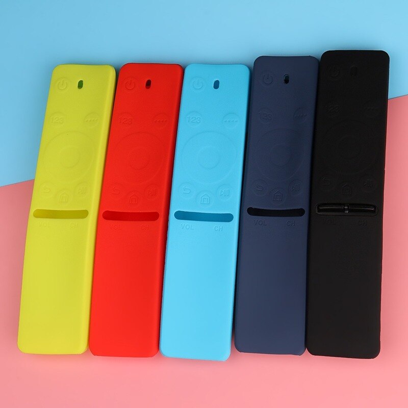 Soft Silicone Remote Cover for Samsung TV BN59-01259D UA49/UA55/UA65KU6880JXXZ 7700 Home Dustproof Remote Cover Case Shell Bags