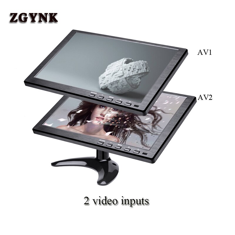 ZGYNK10.1 calowy wyświetlacz hd LCD mini przenośny komputer rozszerzony wyświetlacz kolorowy ekran HDMI monitor bezpieczeństwa z głośnikiem