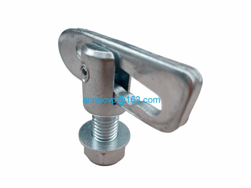 Sujetador para puerta trasera de remolque, caja de herrajes para camión, Perno, piezas de remolque, M12 x 25mm