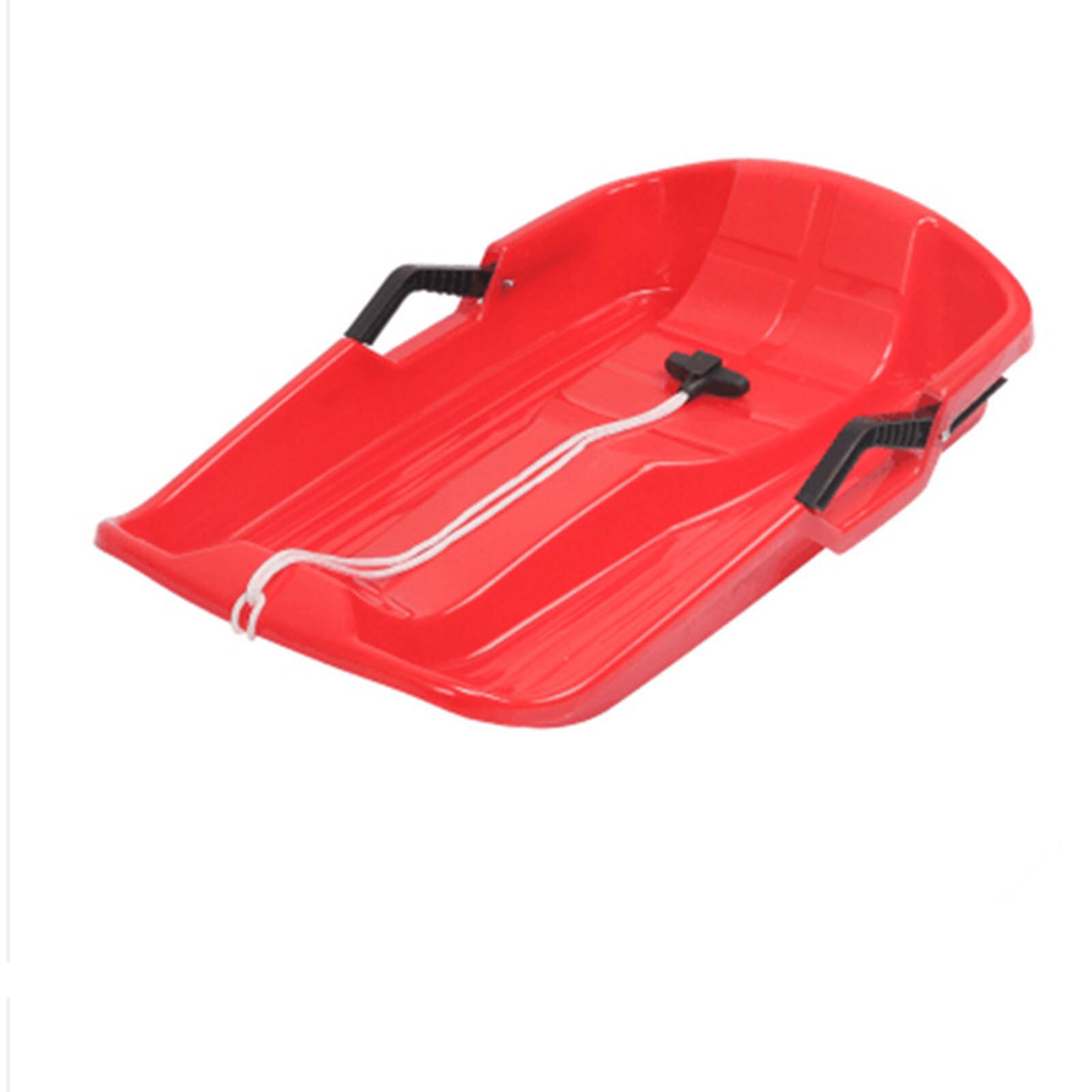 Schnee Schlitten Gras Sand Skifahren Bord Outdoor Kinder Erwachsene Skate Bord Schlitten Ski Sicher Schnee Toboggan Outdoor Sport Skifahren Bord: Rot