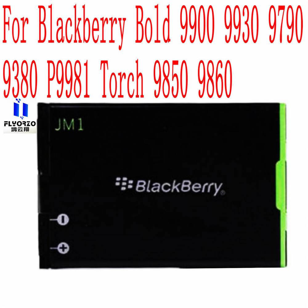 1230mAh JM1 Battery For Blackberry Bold 9900 9930 9790 9380 P9981 Torch 9850 9860 Mobile Phone