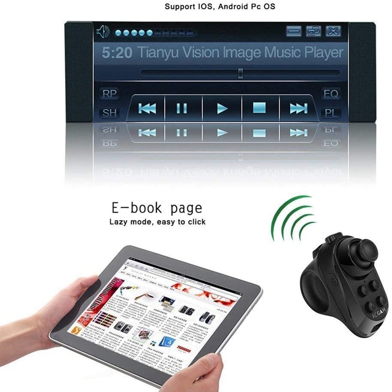 VR Controller Wireless Gamepad Joystick Wireless Bluetooth Gamepad VR 3D Virtual Reality Glasses Helmet Remote Control