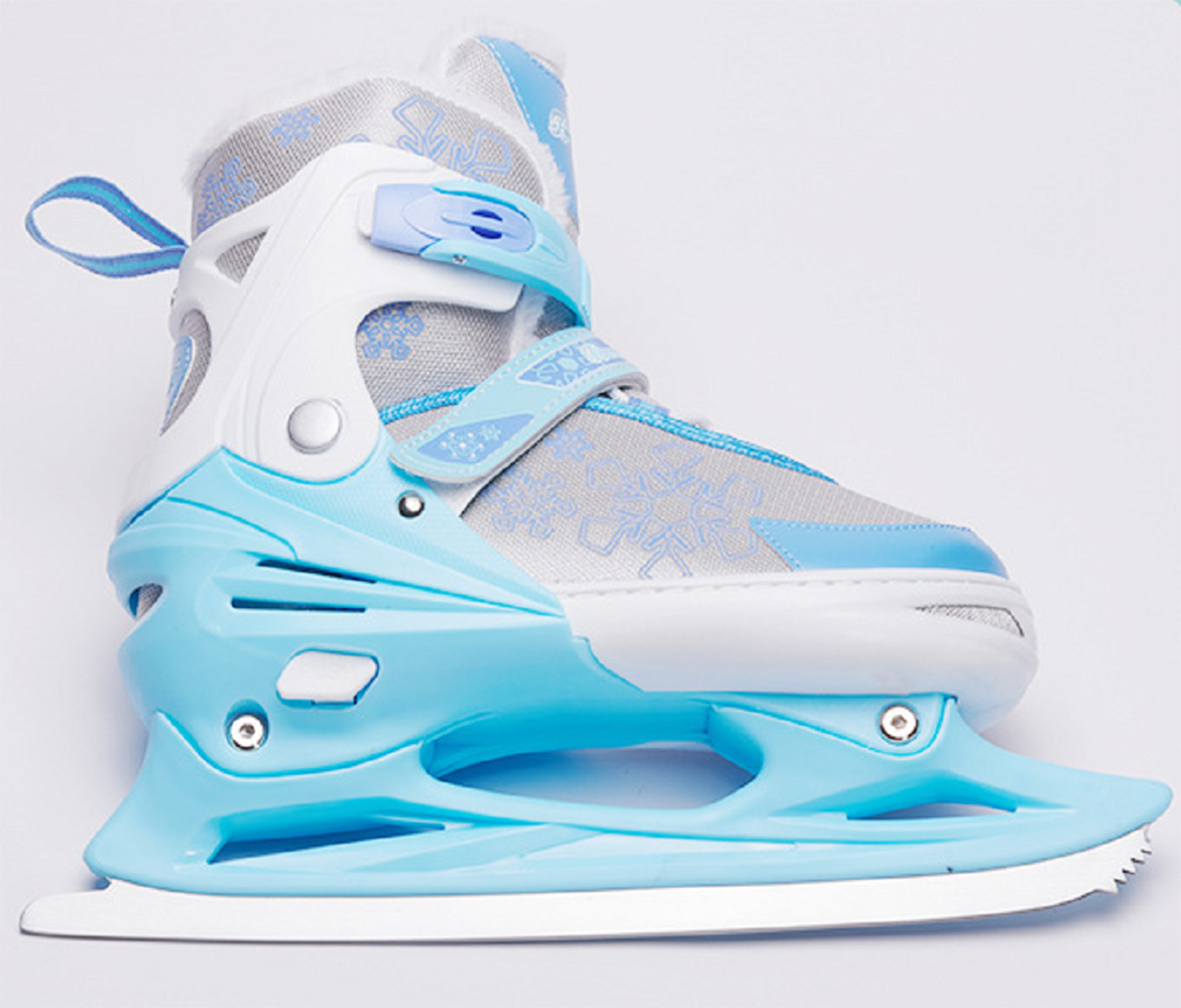 Ice Figure Skates Adjustable Size 30-41 Ice Hockey Skate Shoes With Blade Comfortable Thicken Adult Beginners Kids Warm Sneakers
