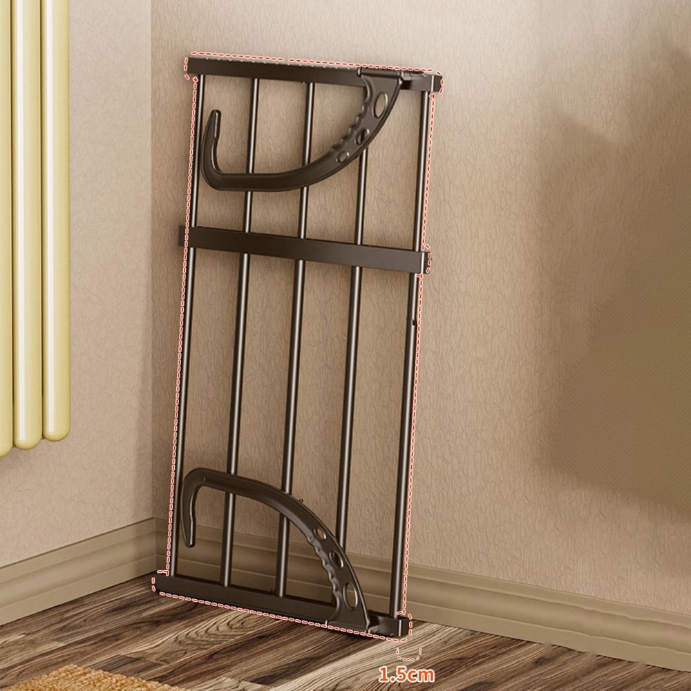Tørrestativ til radiator i kulstofstål, justerbar, foldbar, udtrækkelig radiator, tørrestativ til tøj, pladsbesparende tørrestativ til tøjvask