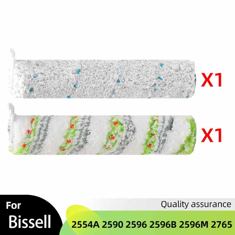Main Brush HEPA Filter For Bissell Crosswave Cordless Max 2554 2554A 2590 2596 2596B 2596M 2765 2765F 2765Z 2767Z 2765E 2765N: Dark Grey