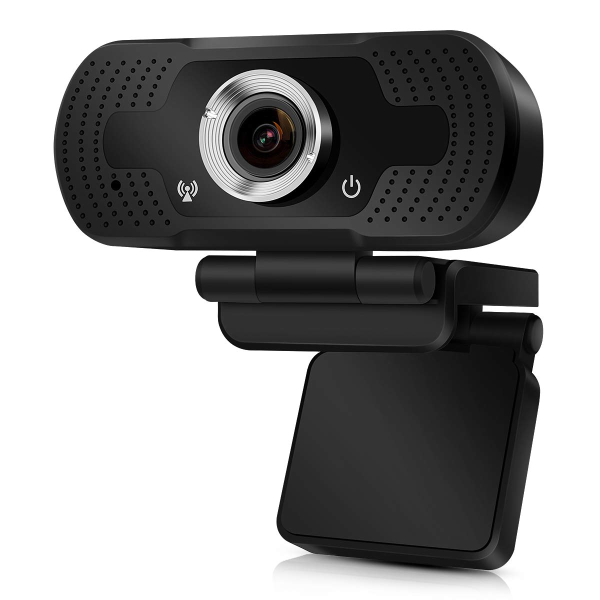 Webcam Full HD 1080P cámara web con micrófono Web cámara USB webcam para PC ordenador vídeo en directo a trabajo