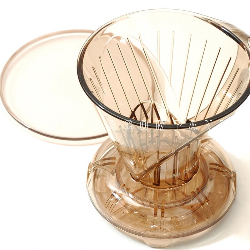 2-4/4-7 Cups Coffee Immersion Dripper Clever Coffee Dripper Reusable for Travel or Home Use /Perfect for Pour Over Coffee