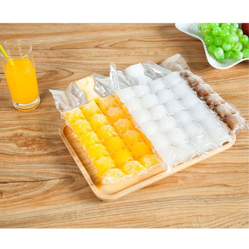 Bolsas desechables para hacer hielo, molde para cubitos de hielo, herramienta para beber, bolsas refrigeradoras, utensilios de cocina, 30/50 piezas