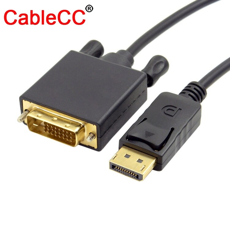 DP DisplayPort Display Port to DVI Single Link Digital Converter Cable 6ft 1080p