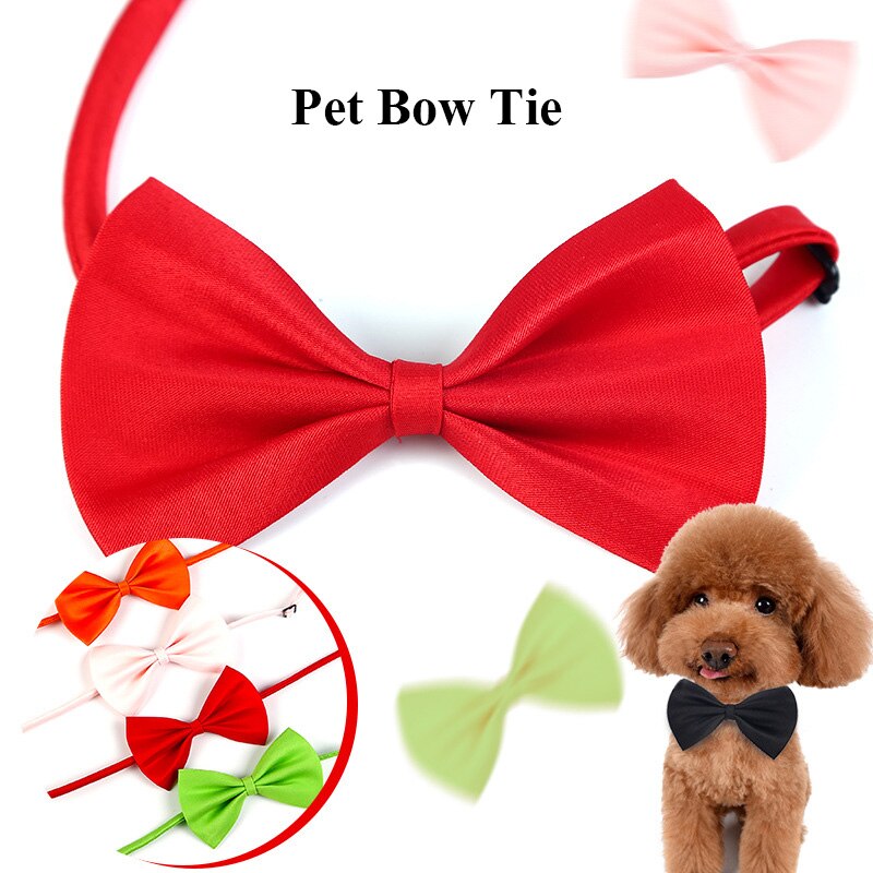 Mooie Hond Kat Strikje Hond Strikje Puppy Bows Pet Bow Tie Collar Voor Kitten Kraag Huisdier accessoires Decoratie