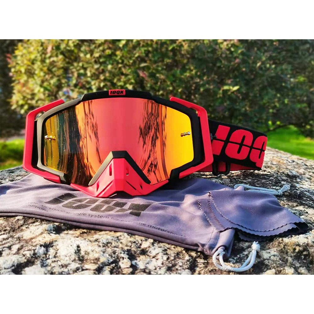 Ioqx Crossmotor Goggles Uv-bescherming Motocross Bril Atv Off Road Skiën Fietsen Lens Sunglass Outdoor Sport Helm Maskers