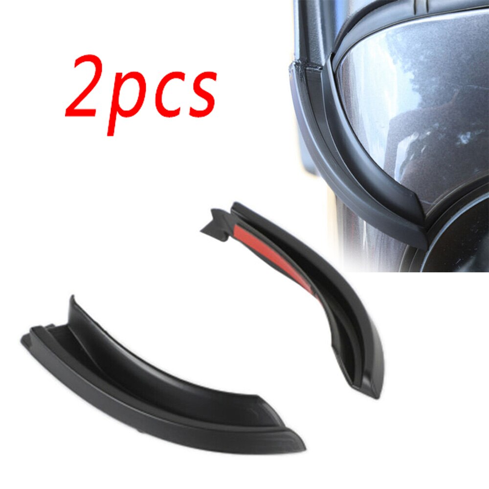 For Jeep Wrangler JL Rain Gutter Extension Accessories ABS Car Auto