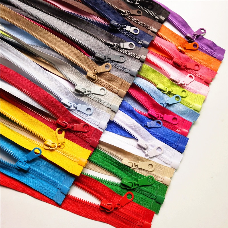 1pcs 70cm Open end Zipper 5# Resin Zipper Down Jacket /Overcoat Zipper Clothing Accessories