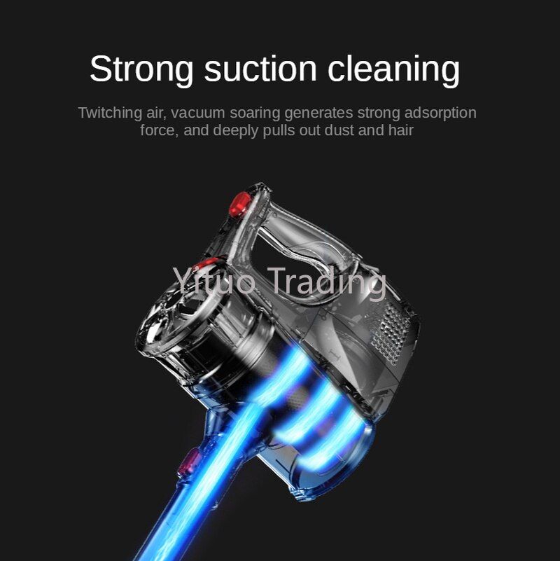Household Handheld Stick Vacuum Cleaner Vacuum High Suction Push Rod Carpet Strong Mite Removal Small Vacuum Cleaner High Power