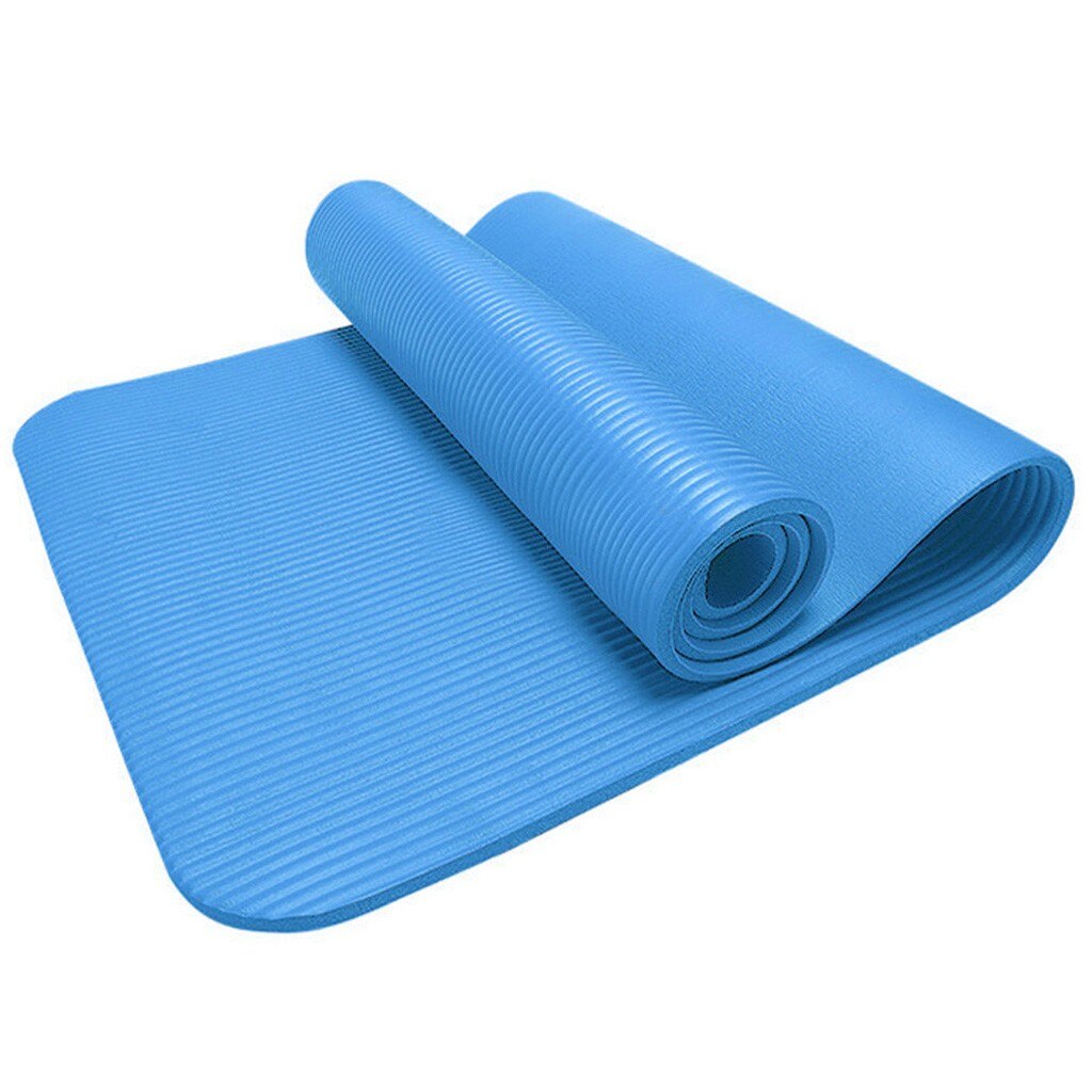 183 x 55 yogamattor träningsdyna tjocka halkfria hopfällbara gym fitness matta pilates utomhus träning inomhus gym träning fitness matta: Sb