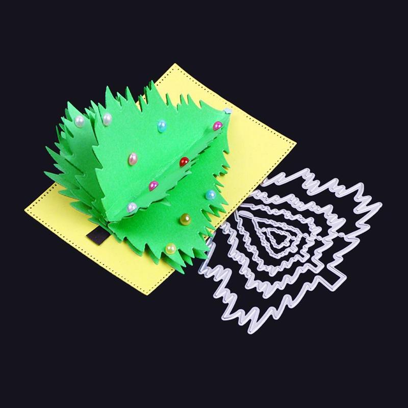 Metallhåndverk landsby papir kutte terninger til utklippsbok / bryllupskort jul diy halloween  f3 a 5
