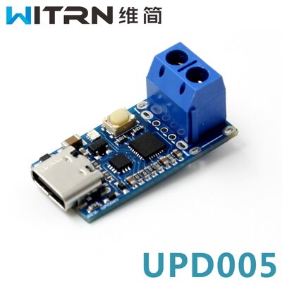 Detectie van PD3.0PPS Snel Opladen Trigger QC4 + HID Programmering door UPD005PD Transfer DC Bedrieger: Lavendel