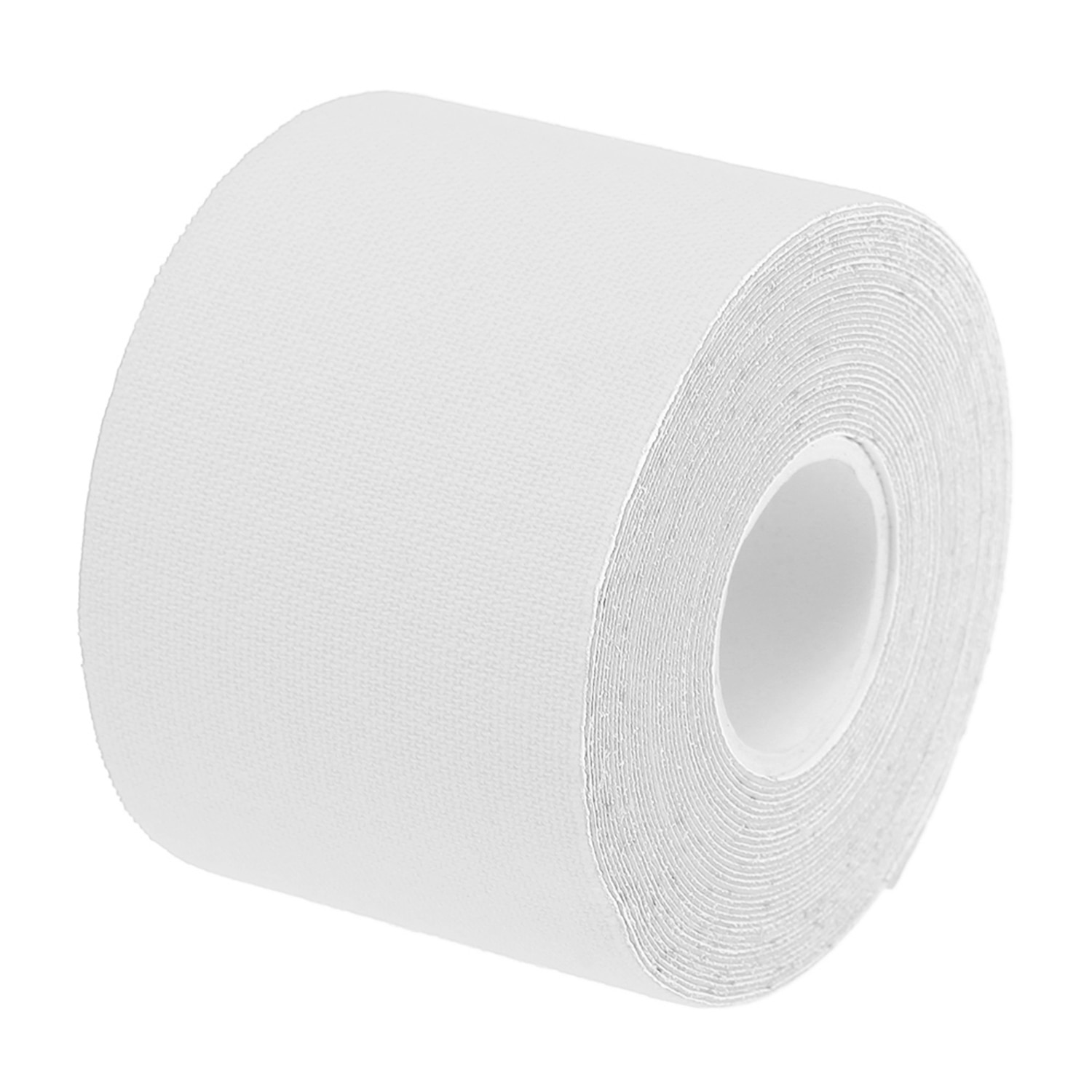 5m fitness atletisk muskel bandage sport muskel tape åndbar skulder ankel håndled fod albue genopretning terapi udstyr: Hvid 5cm
