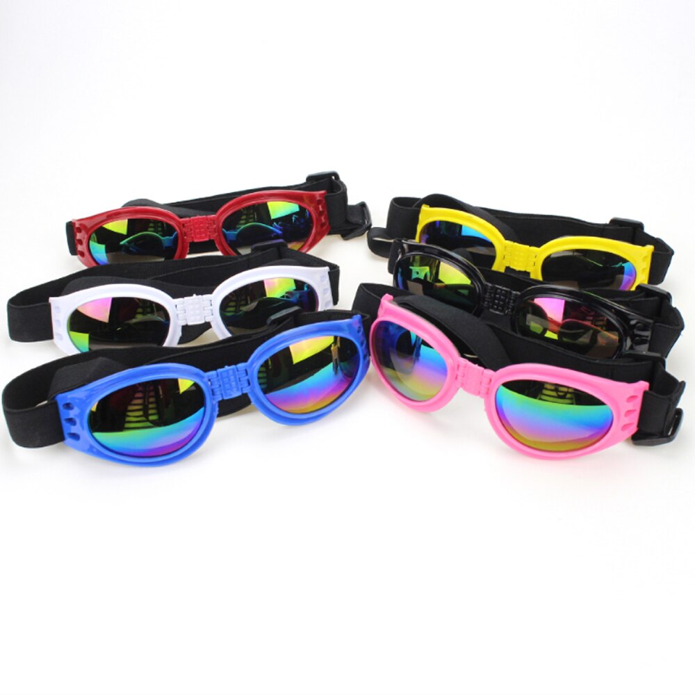 Cute Pet Glasses 6 Colors Foldable Pet Dog Sunglasses Pet Eyewear Dog Protection Goggles Sunglasses For Small Medium Large Dogs