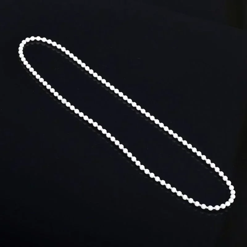 5/10 meter kunststof rolgordijn Romeinse verticale schaduw kralen ketting trekkoord gordijn kralen touw