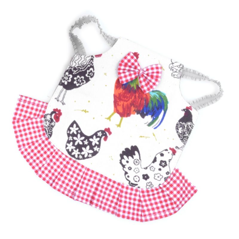 Poultry Hen Chicken Saddle Apron Feather Protector Wings Back Protect Jacket