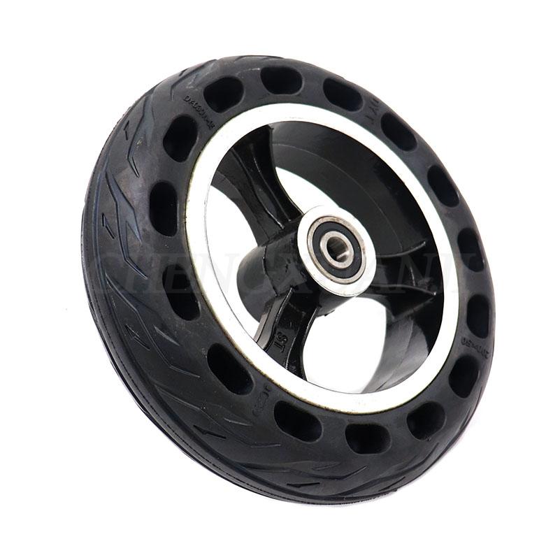 200x50 solid wheel Explosion-proof Electric Bike Scooter tyres 8 inch Motorcycle Solid Tires Bee Hive Holes