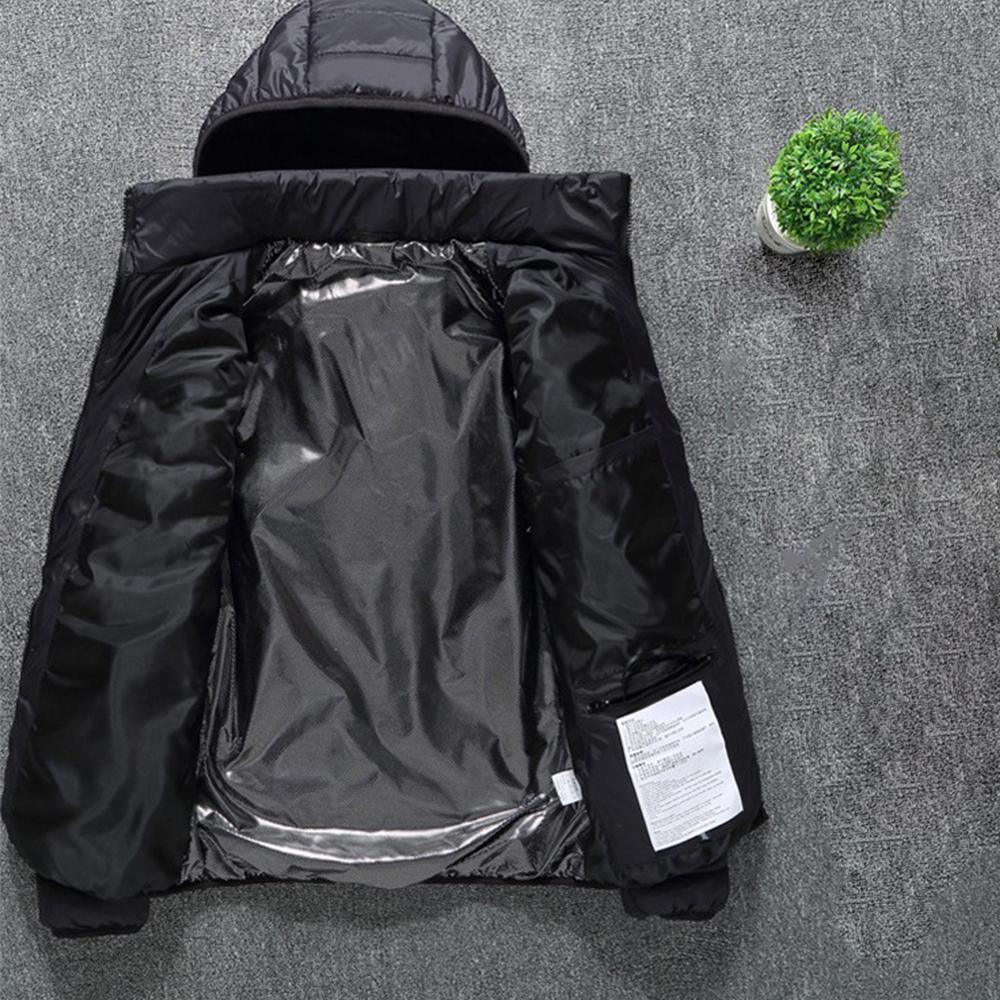 Chaquetas calefactables para hombre y mujer, abrigo con batería eléctrica USB, mangas largas, con capucha, ropa térmica cálida para invierno chaleco termico hombre chaleco calefactable hombre chaleco calefactable mujer