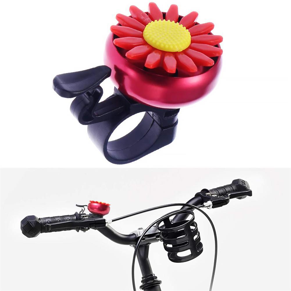 Multi-color Kids Funny Fietsbel Daisy Zonnebloem Hoorns Fiets Kinderen Meisjes Fietsen Ring Alarm Voor Stuur Legering Plastics