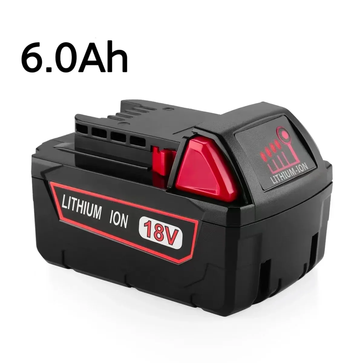 Para milwaukee 18v m18 bateria de lítio 6.0ah/9.0ah/12.0ah substituição para milwaukee m18 48-11-1815 48-11-1850 2604-22 bateria: Verde