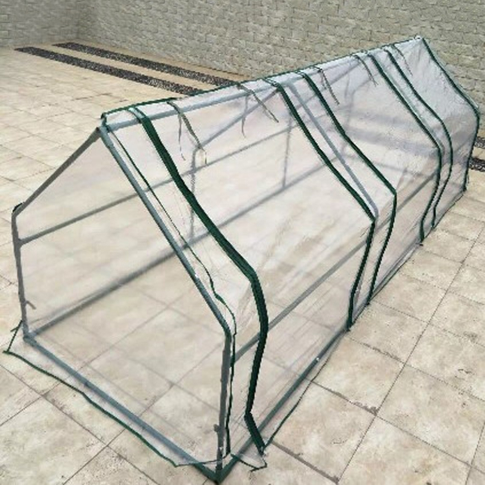 Outdoor Tuin Conservatorium Cover Zonder Beugel Clear Cover PVC Warmtebehoud Kasplant Cover Voor Planten Kinderdagverblijf