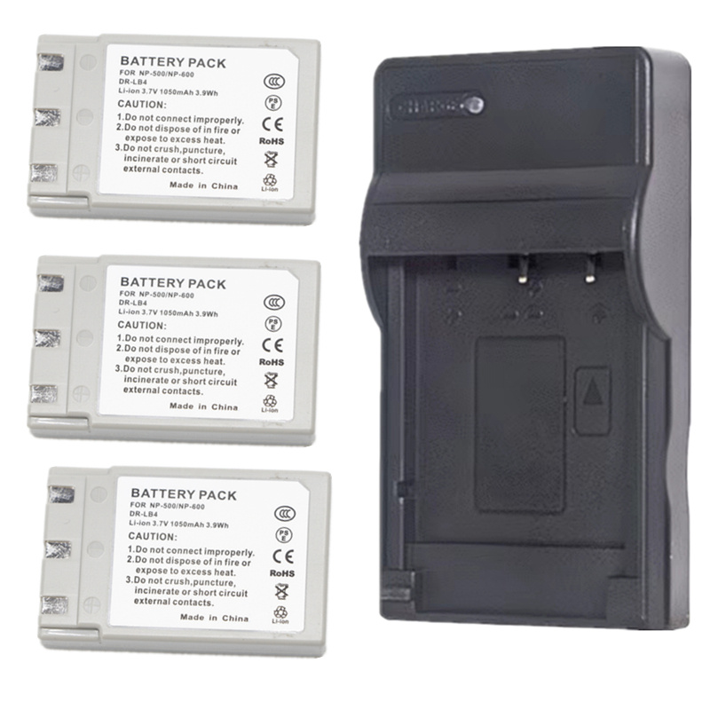Battery or Charger For Konica DR-LB4 Revio KD-310 310Z 400Z 410Z 420Z 500Z 510Z: Other