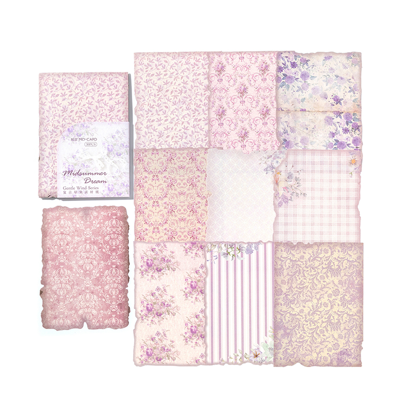 30 stks/pak Vintage Journal Scrapbooking Supplies Materiaal Etiketten papier voor Journal notebook Planner handgemaakte Craft Supplies: Bruin