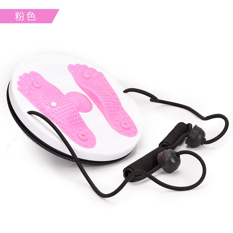 Fitness Waist Twisting Disc Balance Board Fitness Body Building For Sports Magnetic Massage Plate Wobble Waist Twisting Disc: style 3 pink